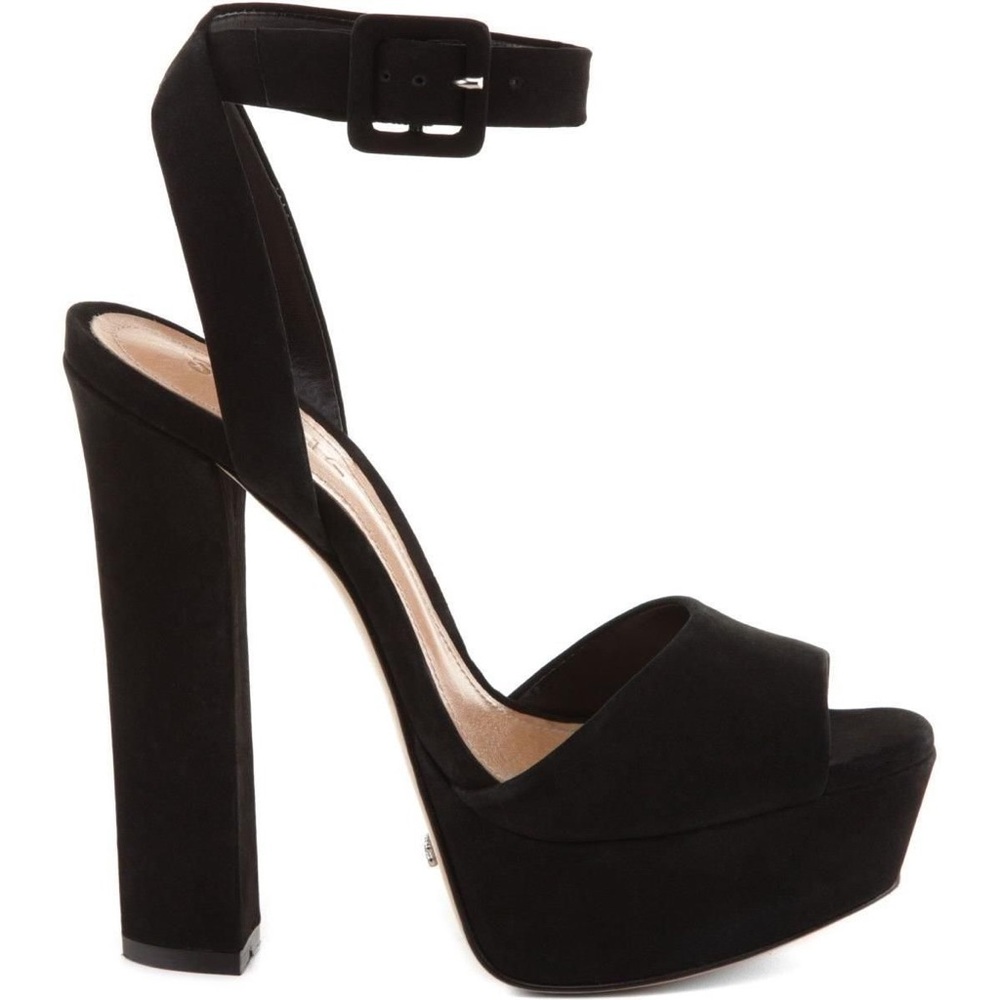 SCHUTZ Amatista black platform block heel